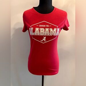 Alabama Crimson Tide Women's Short Sleeve Tee - Red